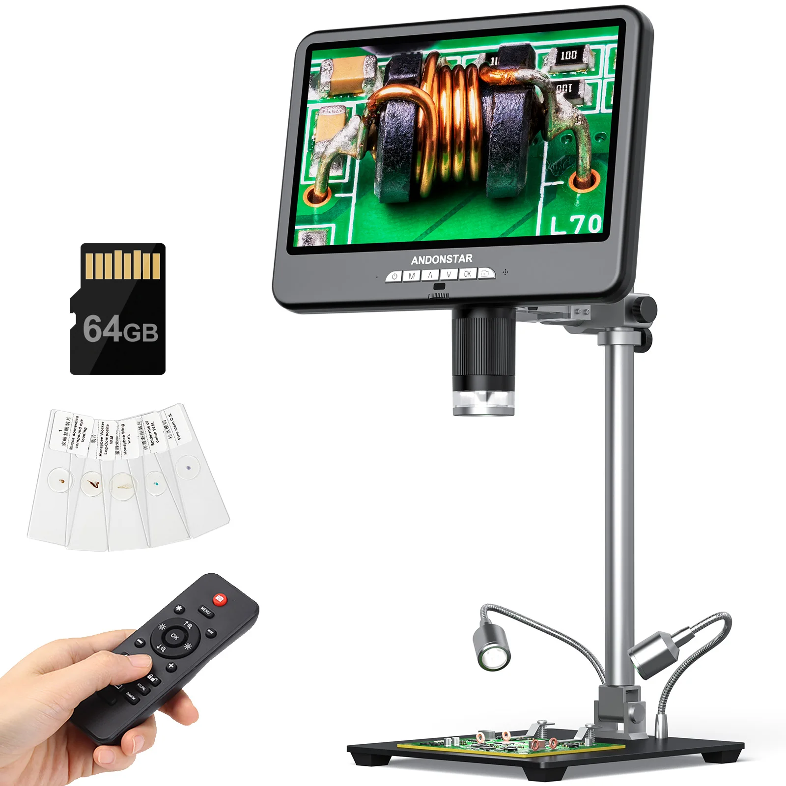 Electronics Repairing - Microscope numérique Andonstar AD210S-Pro 4K 60FPS