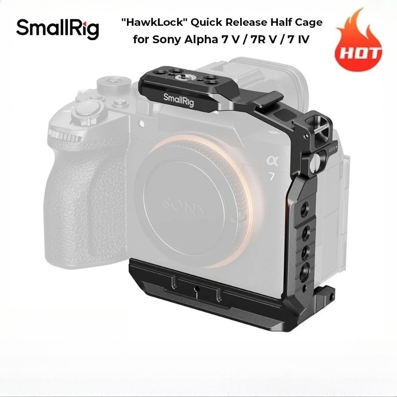 Nikon Camera Z50 - SmallRig 6023 HawkLock H38 Demi-cage pour