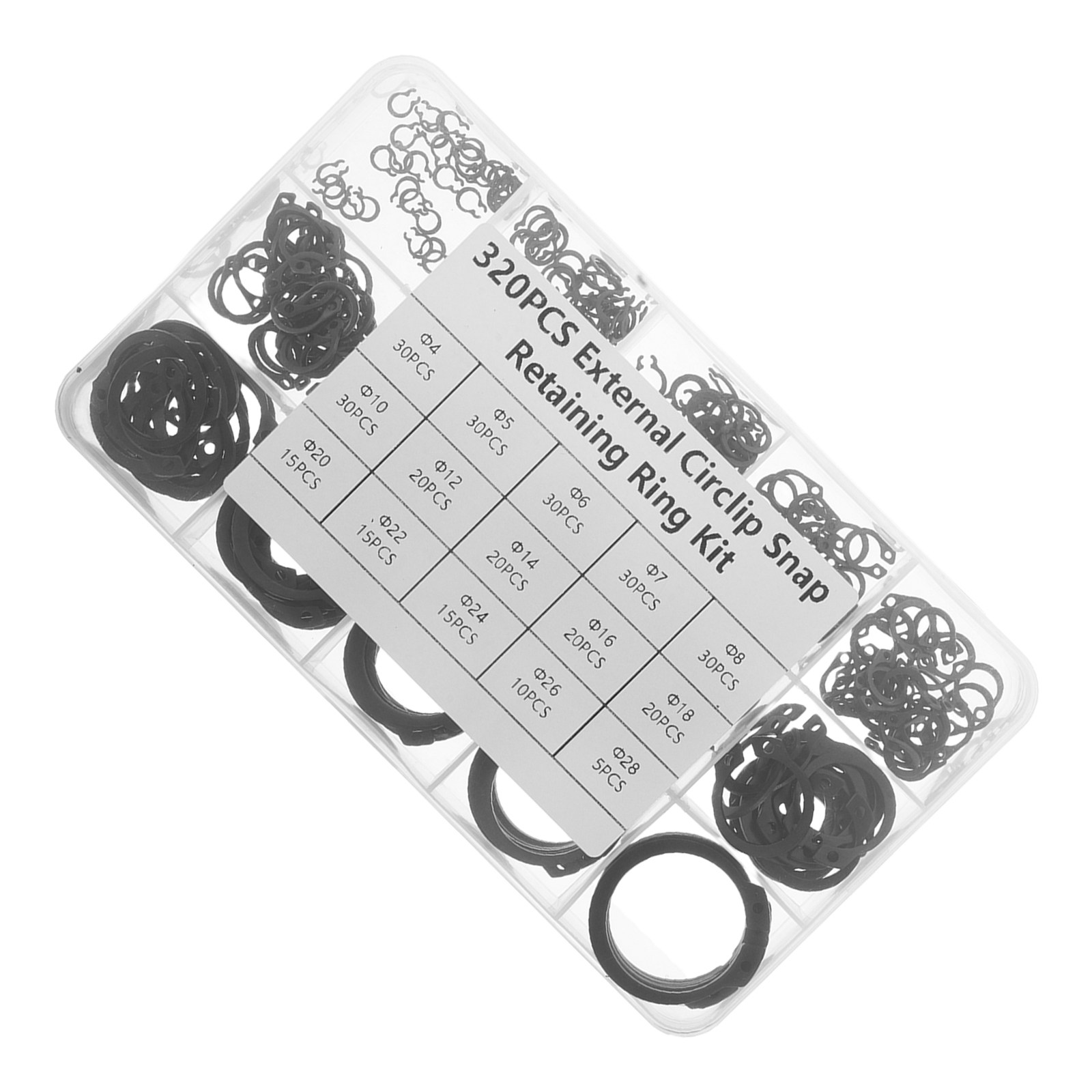 Electronics Repairing - Assortiment de 320 pièces d'anneaux de