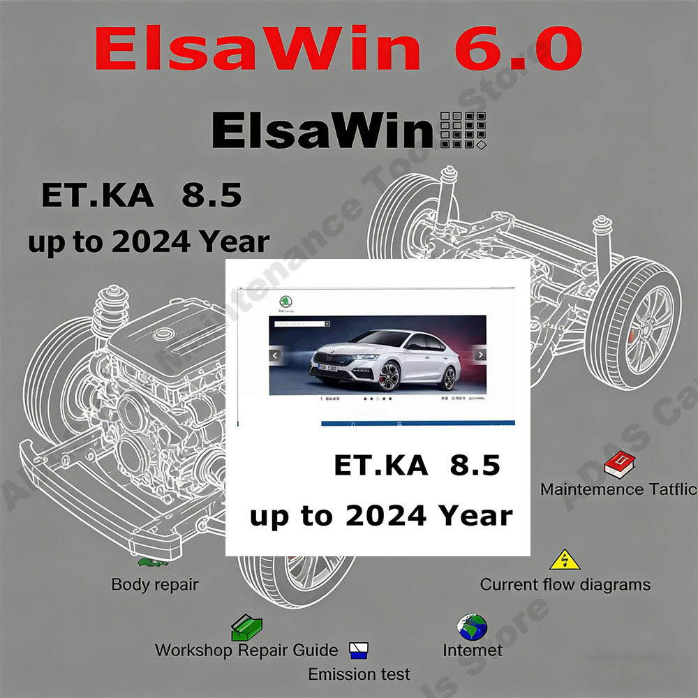 Electronics Repair Tool - Nouvelles Outils d'Entretien Automobile Elsawin 6.0