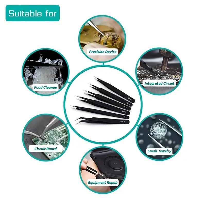 Jeu de pincettes longues de pr - Electronics Repair Tool avis et prix