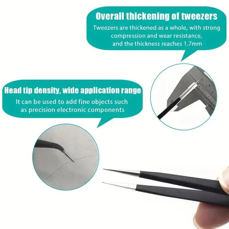 Jeu de pincettes longues de pr - Electronics Repair Tool avis et prix
