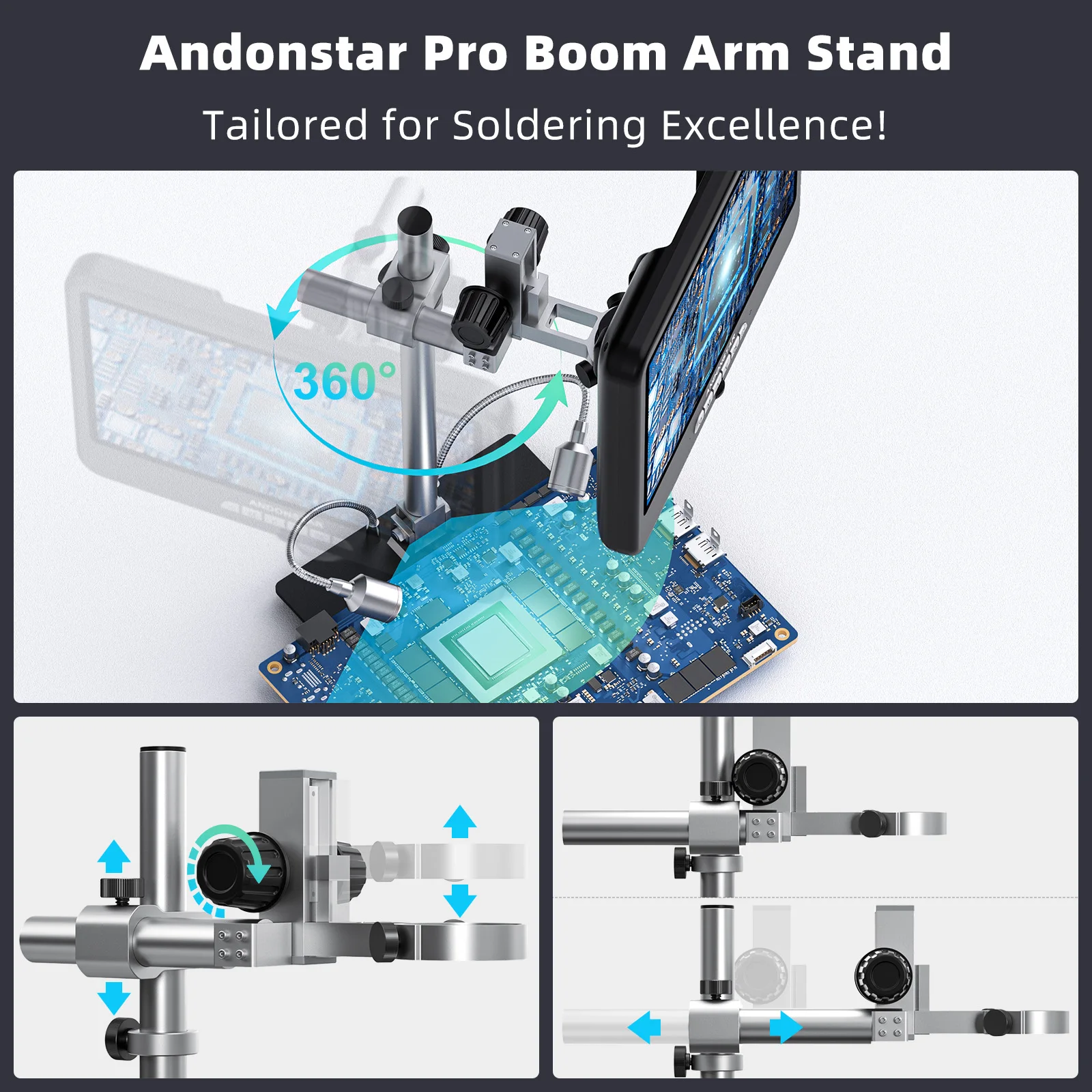 Microscope numérique Andonstar - Electronics Repairing avis et prix