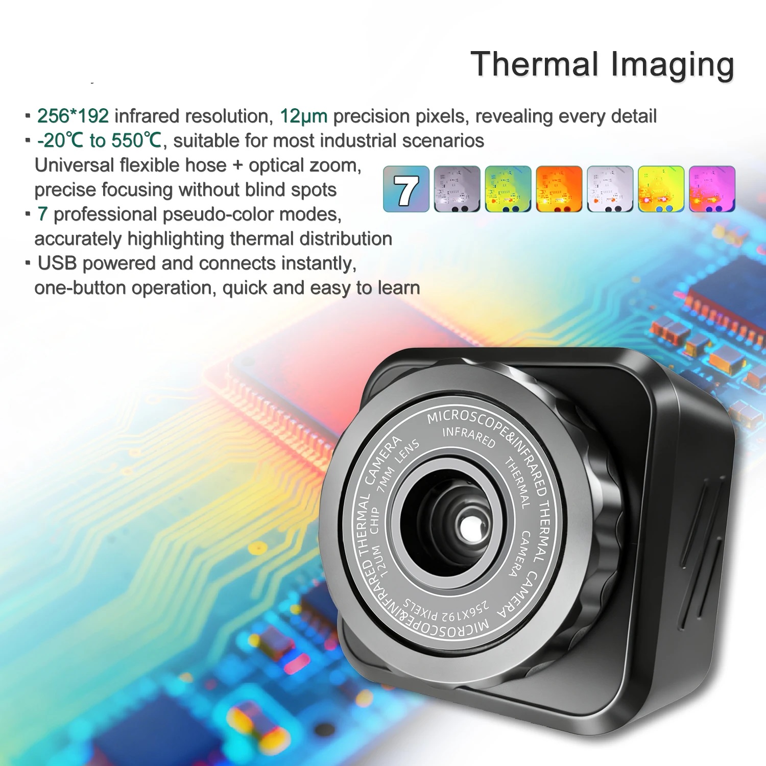 Caméra de microscope thermique - Electronics Repairing avis et prix